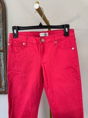 Express Hot Pink Skinny Jeans EUC 0